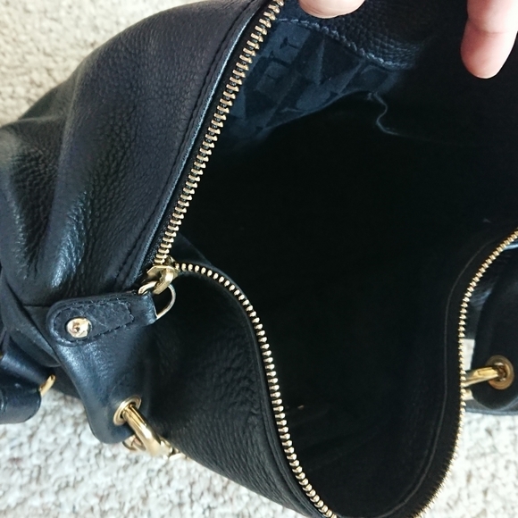 Soft Italian leather Bag with golden chain - Furla - Picture 5 of 5